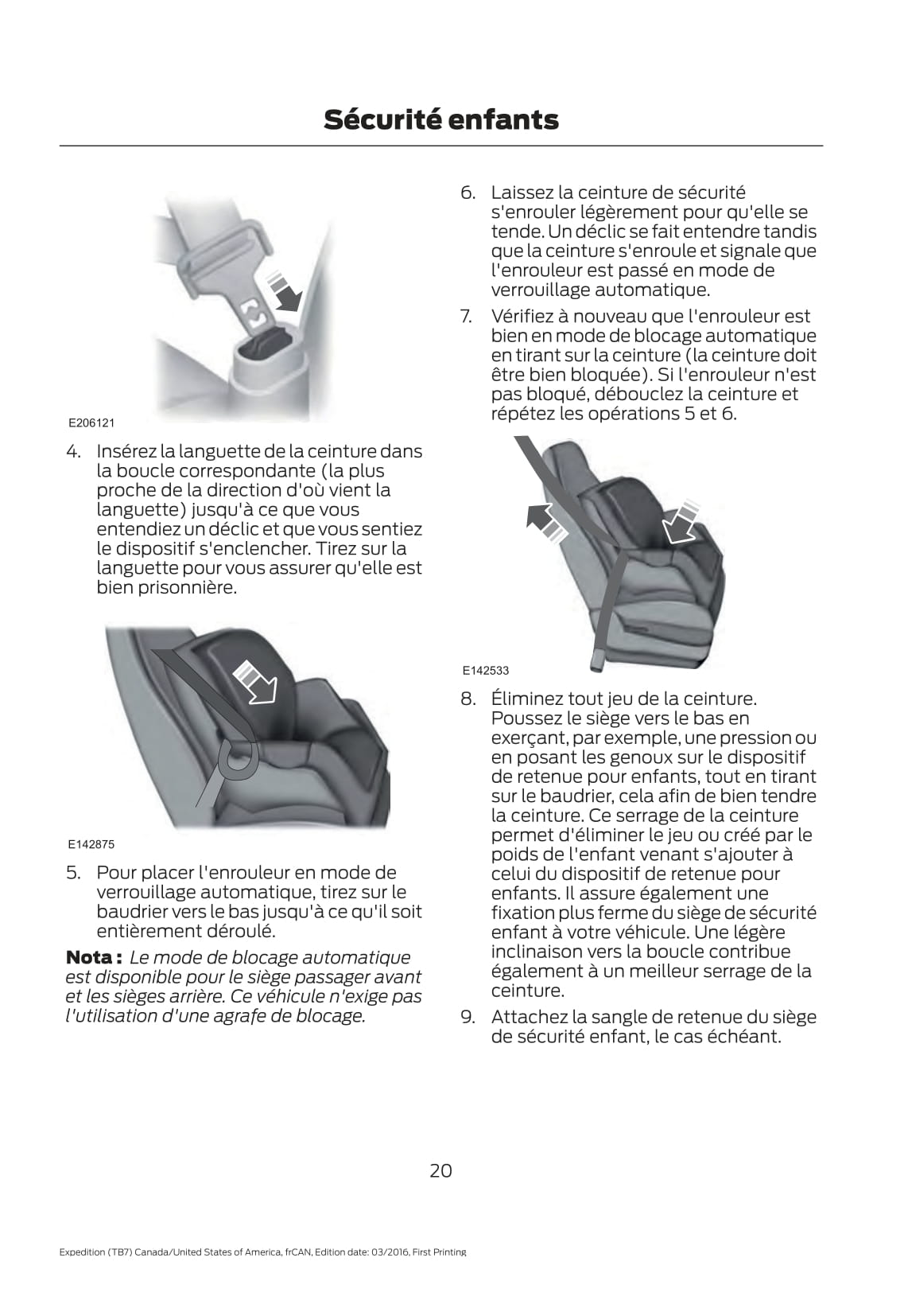 2017 Ford Expedition Bedienungsanleitung | Französisch