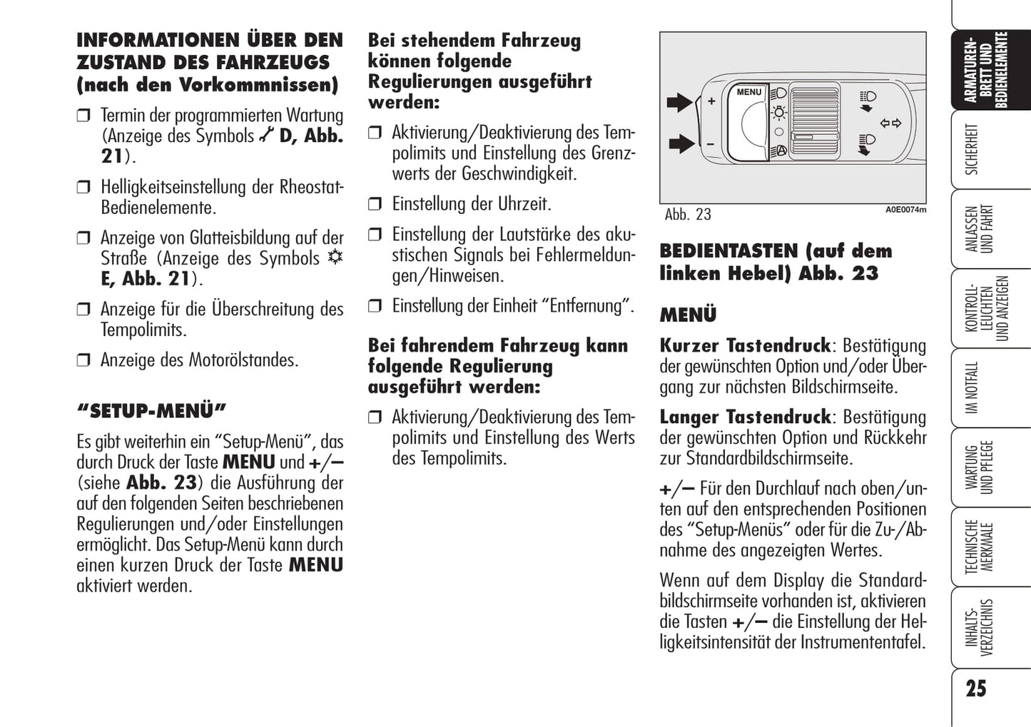 2005-2008 Alfa Romeo 159 Bedienungsanleitung | Deutsch