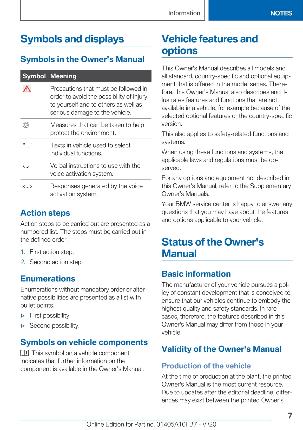 2021 BMW X5 Owner's Manual | English