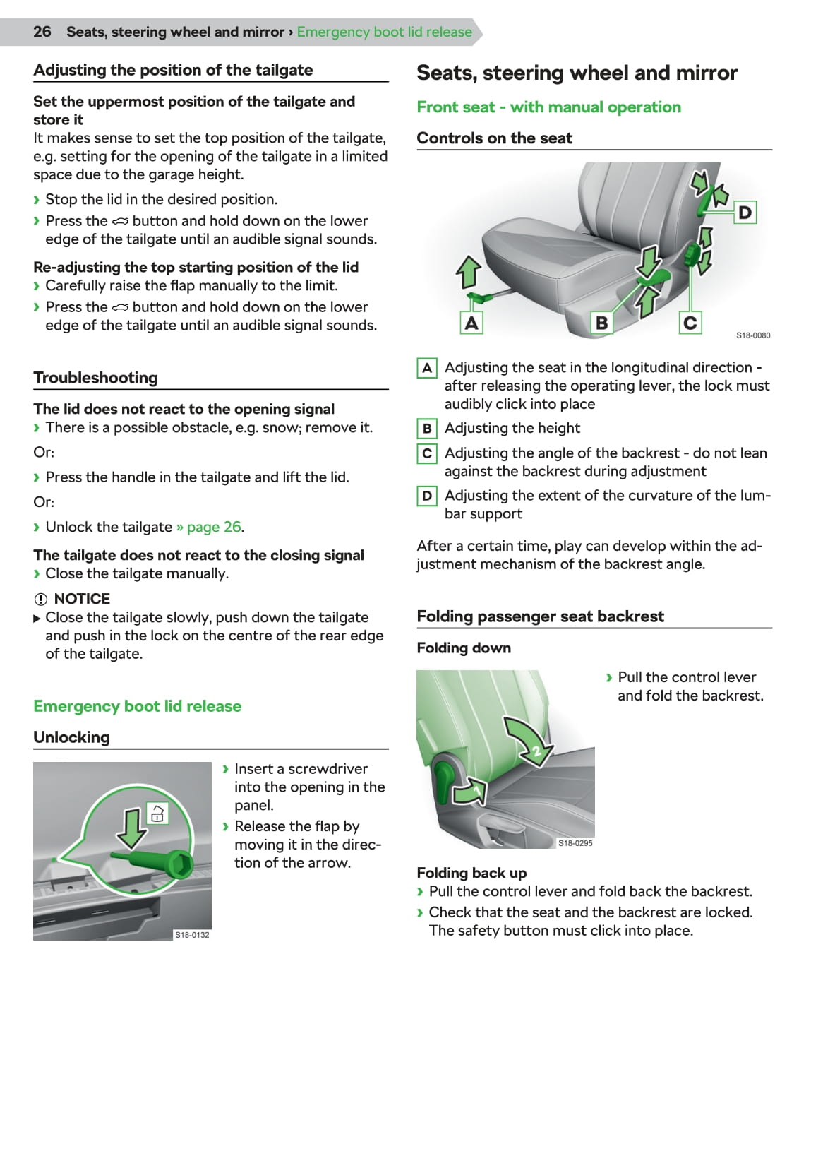 2019-2020 Skoda Scala Owner's Manual | English
