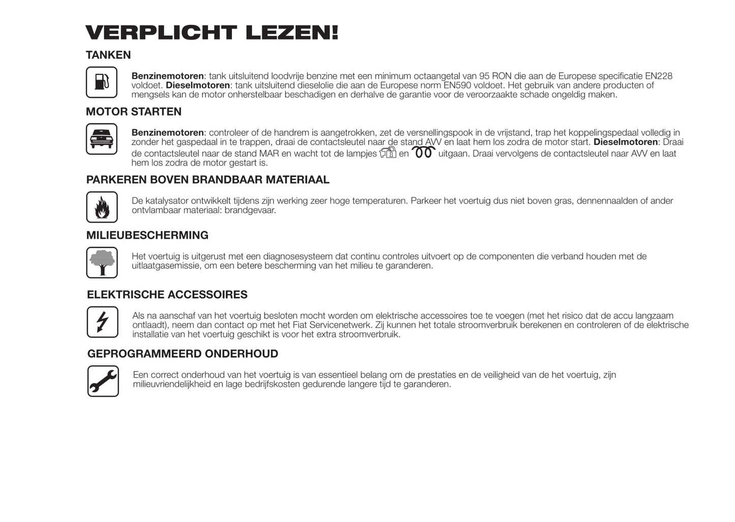 2015-2016 Fiat Doblò Bedienungsanleitung | Niederländisch