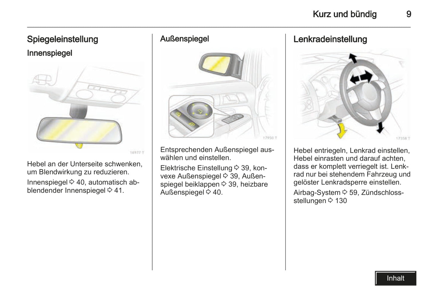 2008 Opel Zafira Bedienungsanleitung | Deutsch