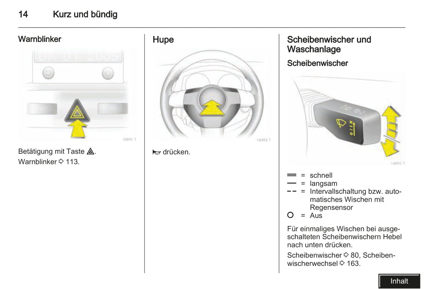 2008 Opel Zafira Bedienungsanleitung | Deutsch