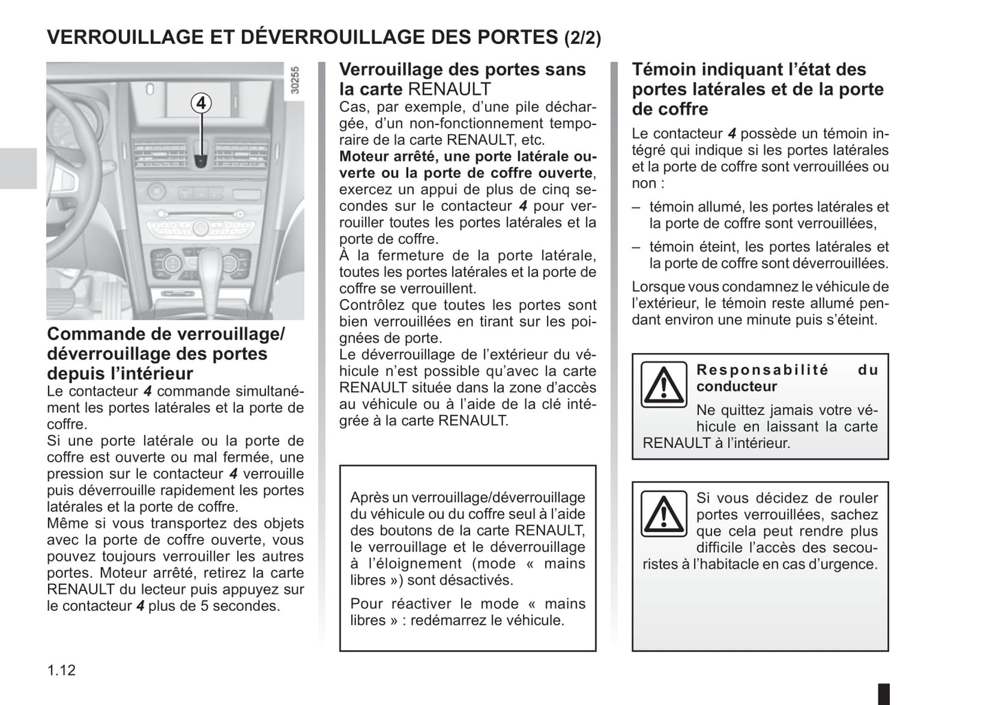 2014-2015 Renault Latitude Bedienungsanleitung | Französisch