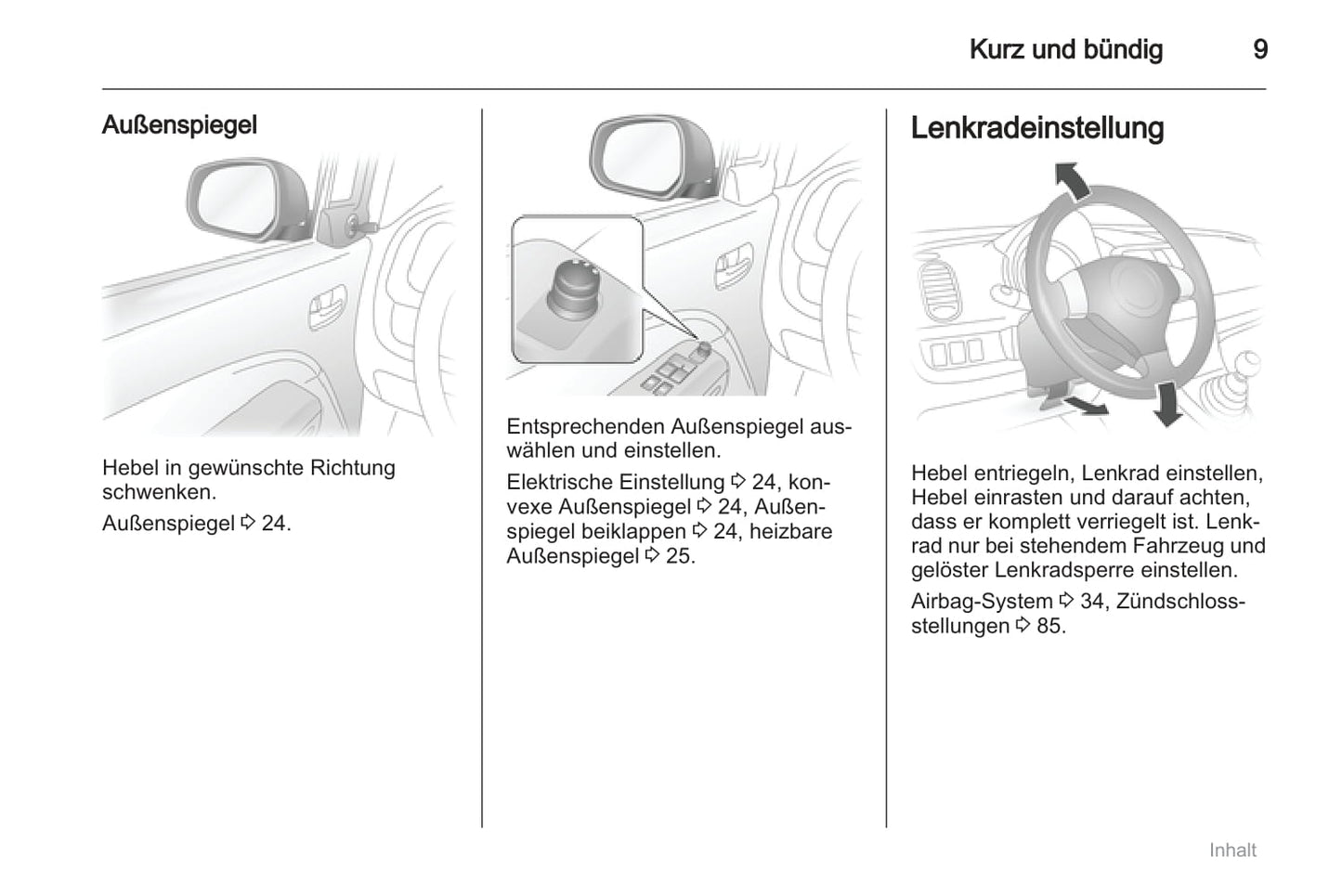 2011-2012 Opel Agila Bedienungsanleitung | Deutsch