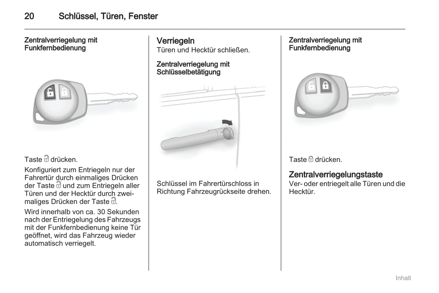 2011-2012 Opel Agila Bedienungsanleitung | Deutsch