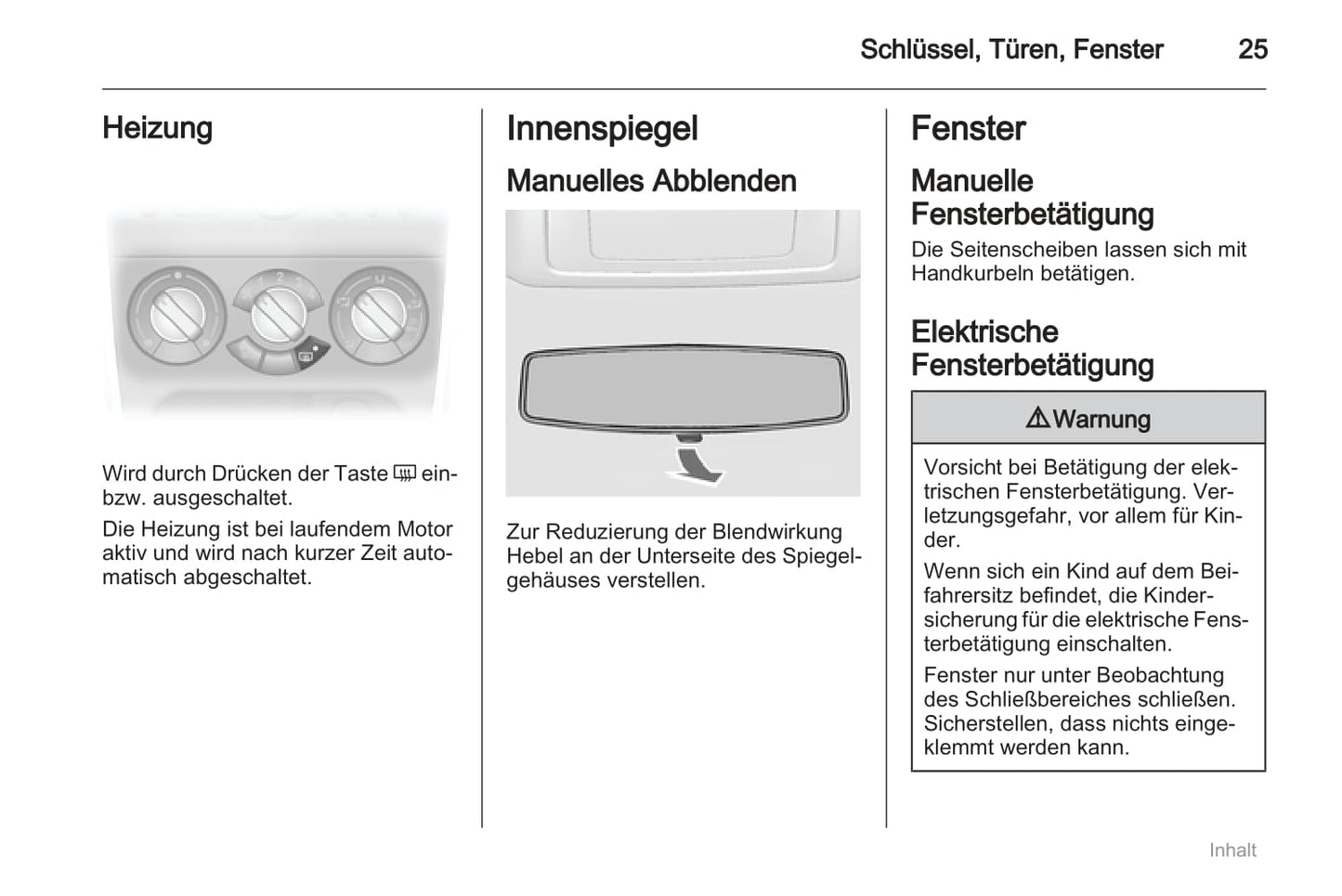 2011-2012 Opel Agila Bedienungsanleitung | Deutsch