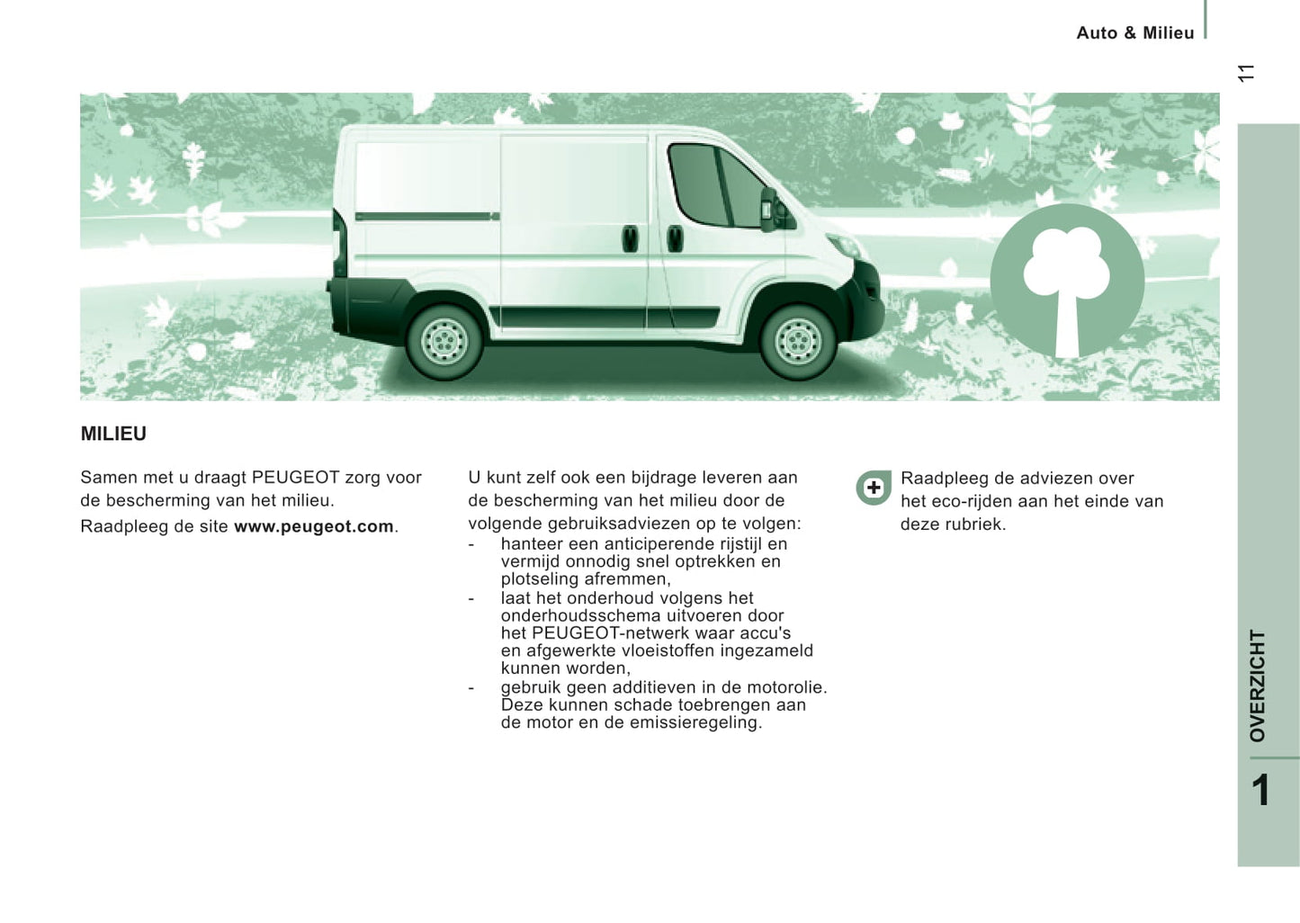 2016-2017 Peugeot Boxer Owner's Manual | Dutch