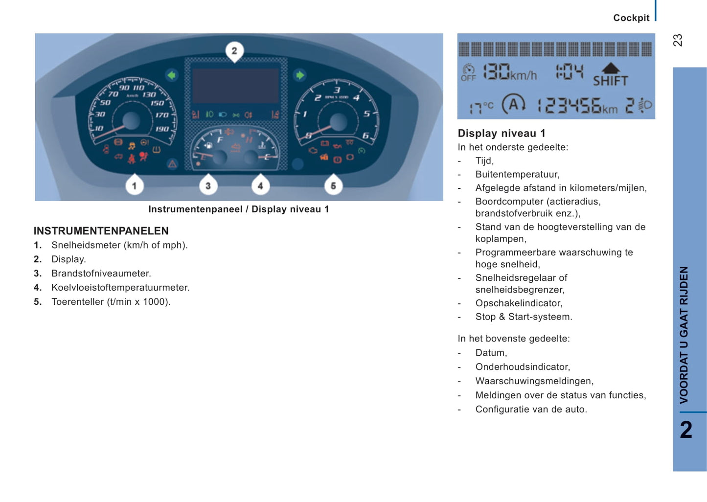 2016-2017 Peugeot Boxer Owner's Manual | Dutch