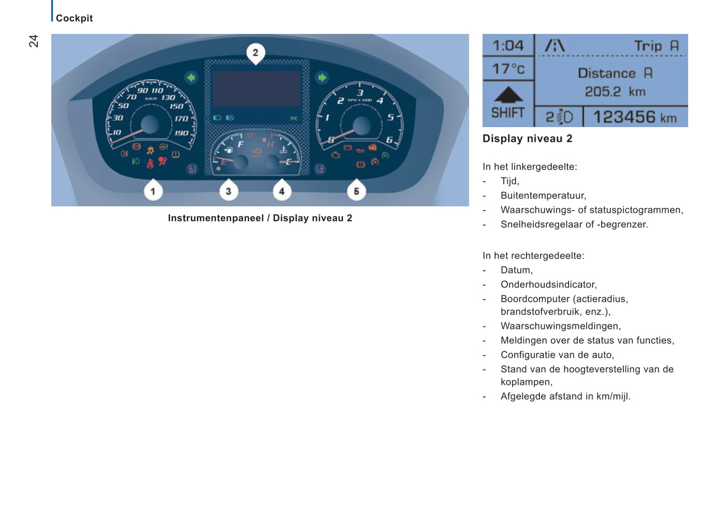 2016-2017 Peugeot Boxer Owner's Manual | Dutch