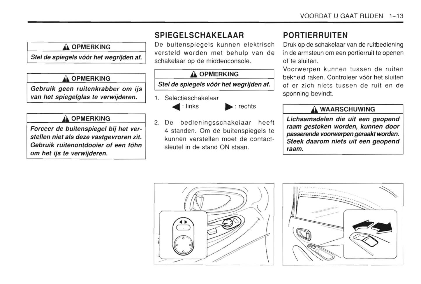 1997-2002 Daewoo Leganza Bedienungsanleitung | Niederländisch