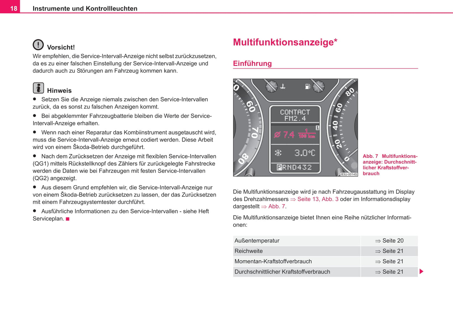2002-2006 Skoda Suberb Bedienungsanleitung | Deutsch