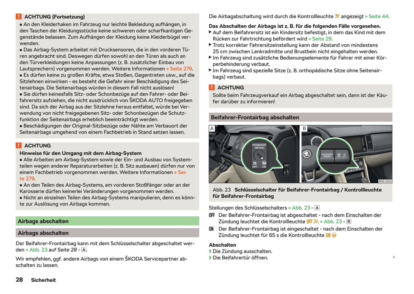 2017-2021 Skoda Kodiaq Bedienungsanleitung | Deutsch