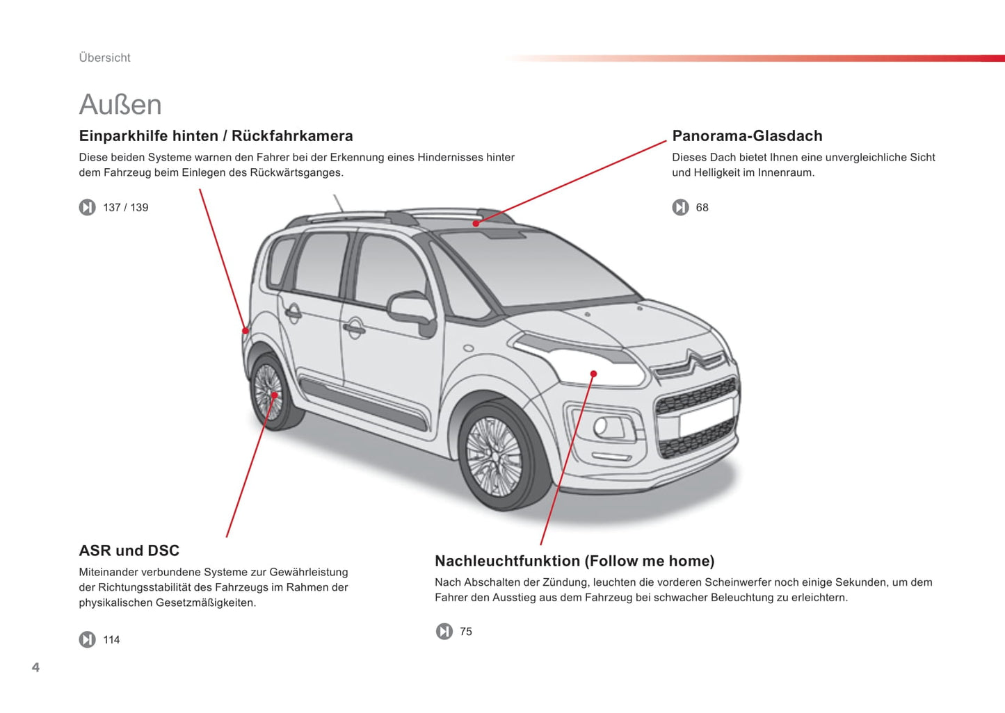 2015-2017 Citroën C3 Picasso Owner's Manual | German