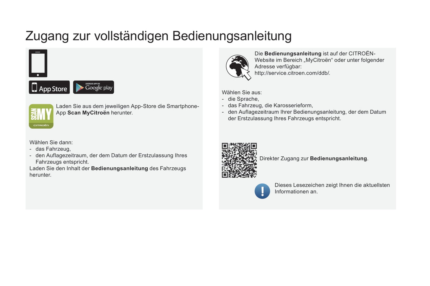 2017-2020 Citroën C-Zero Bedienungsanleitung | Deutsch