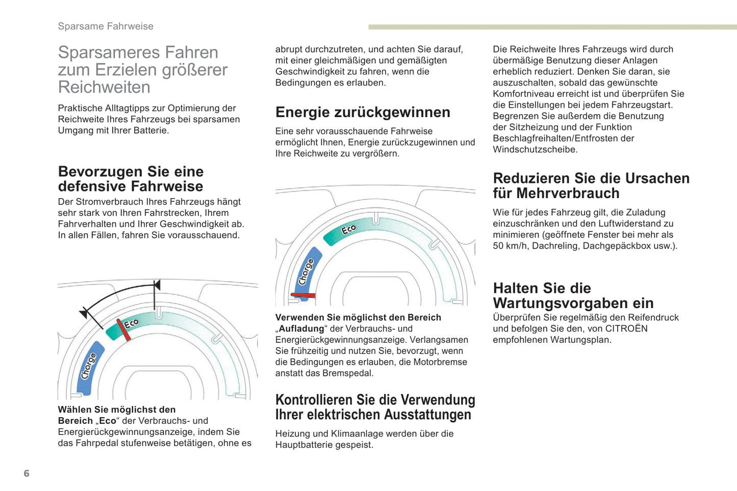 2017-2020 Citroën C-Zero Bedienungsanleitung | Deutsch