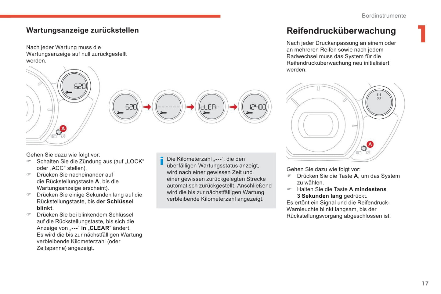 2017-2020 Citroën C-Zero Bedienungsanleitung | Deutsch
