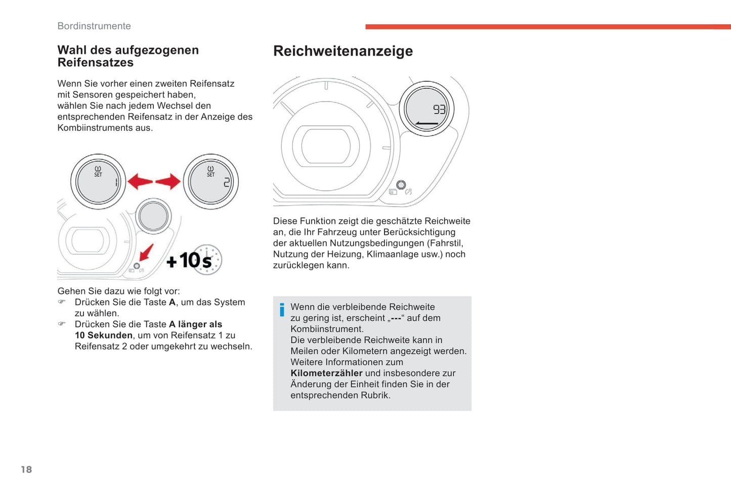 2017-2020 Citroën C-Zero Bedienungsanleitung | Deutsch