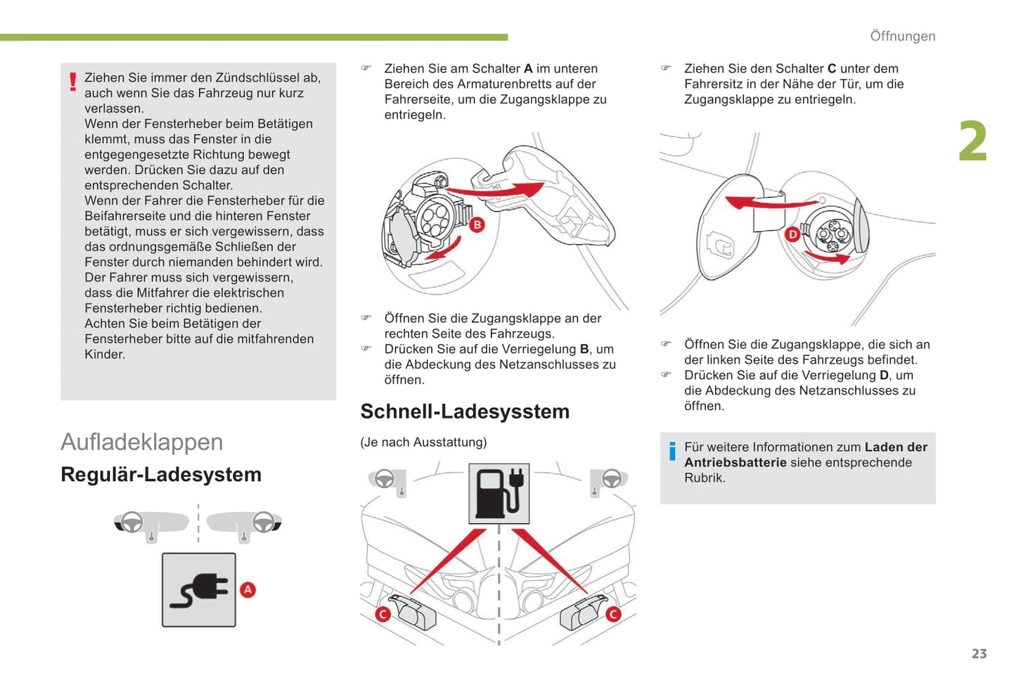 2017-2020 Citroën C-Zero Bedienungsanleitung | Deutsch