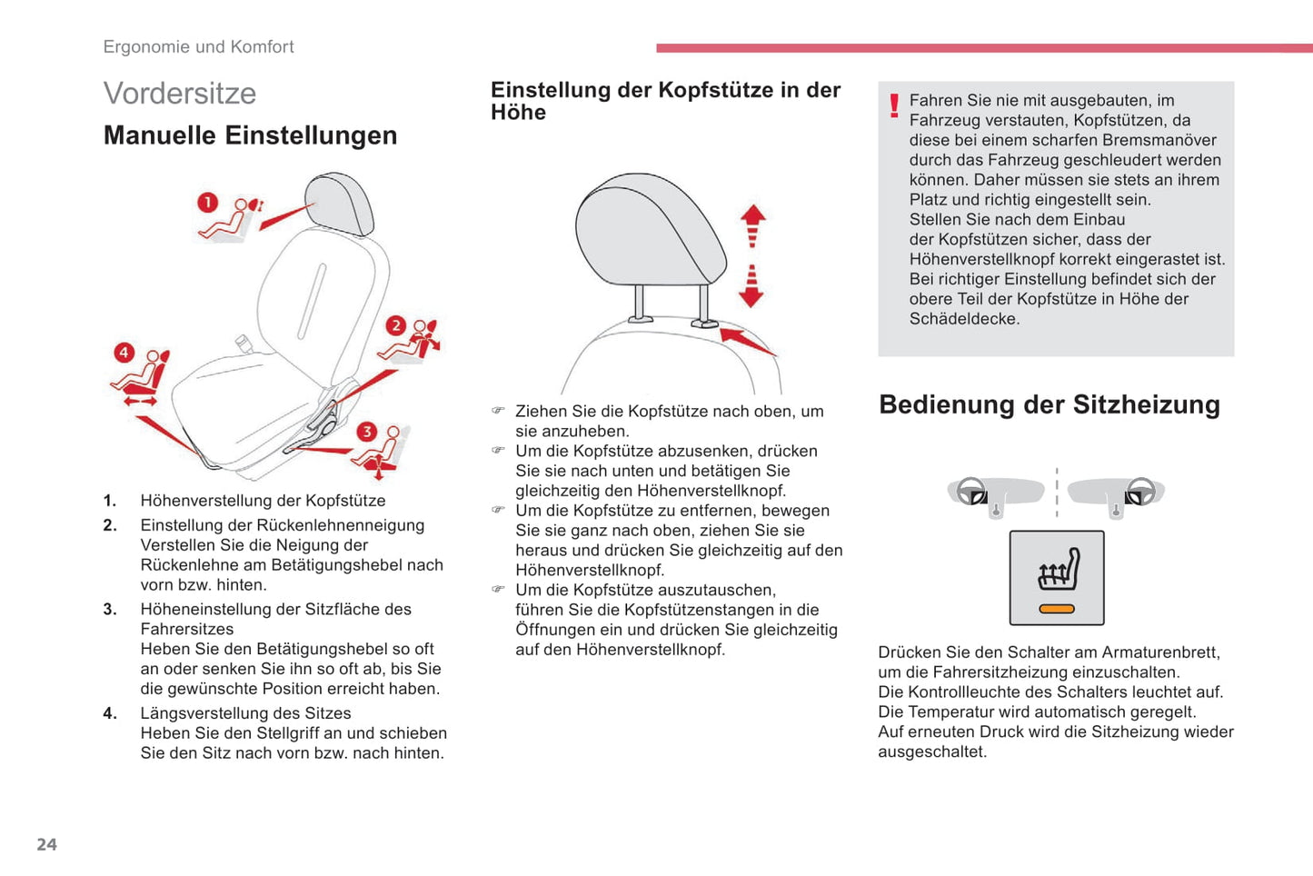 2017-2020 Citroën C-Zero Bedienungsanleitung | Deutsch