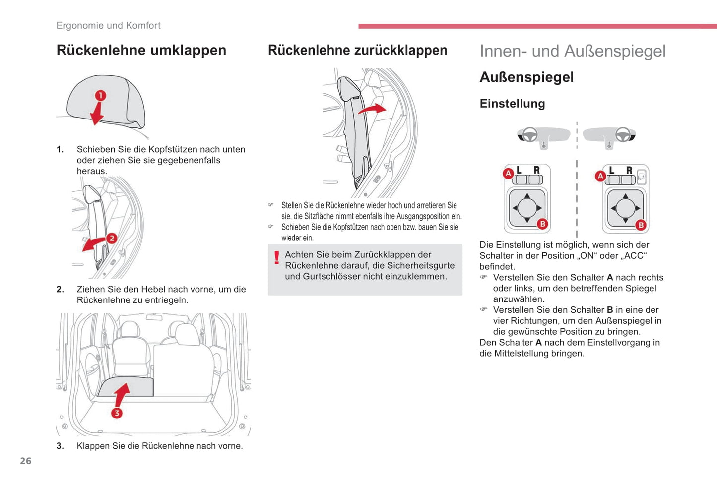 2017-2020 Citroën C-Zero Bedienungsanleitung | Deutsch