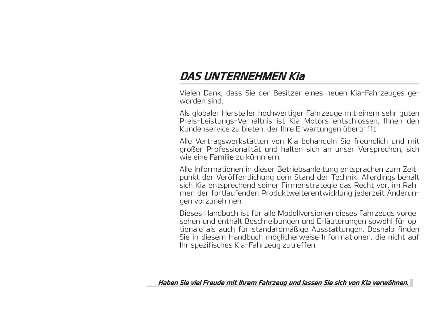 2017-2018 Kia Picanto Bedienungsanleitung | Deutsch