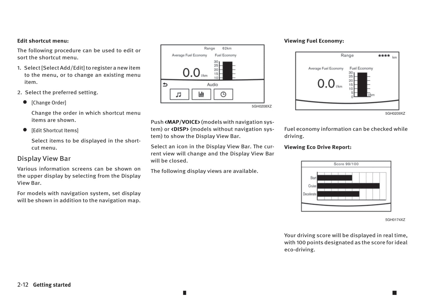 Infiniti Q50 Intouch Dual Display Owner's Manual 2013 - 2019