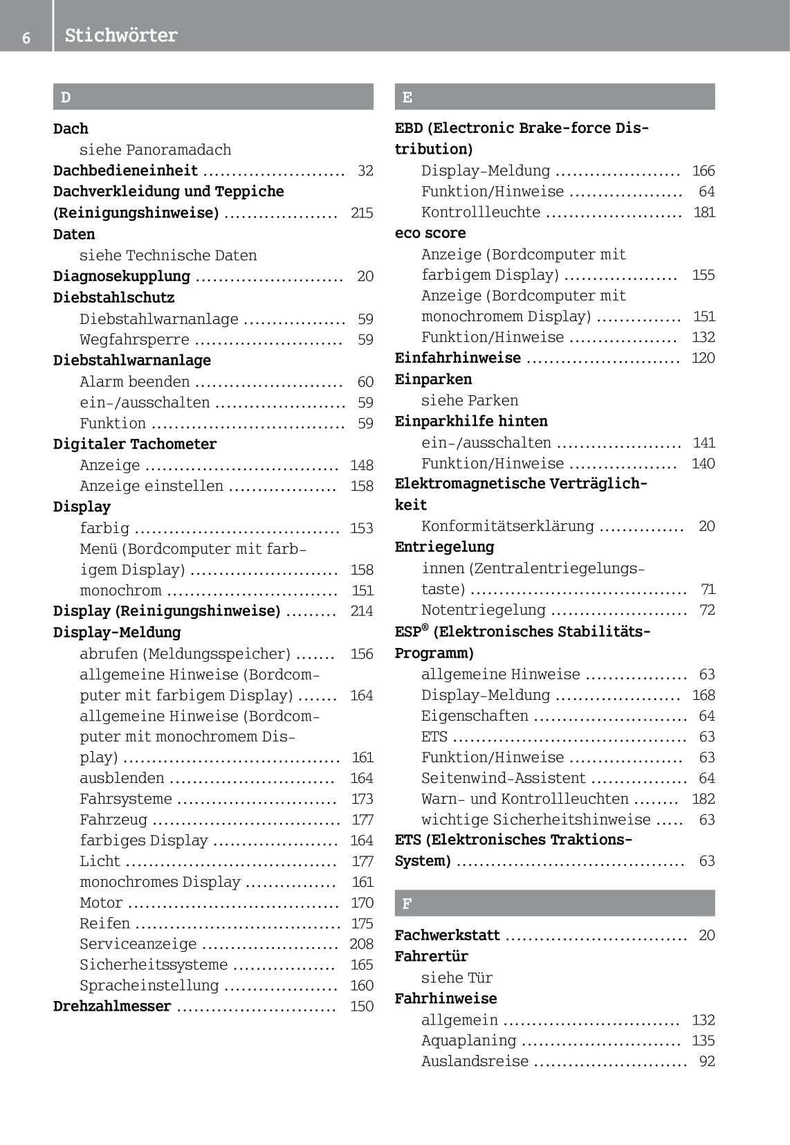 2014-2016 Smart Forfour Owner's Manual | German