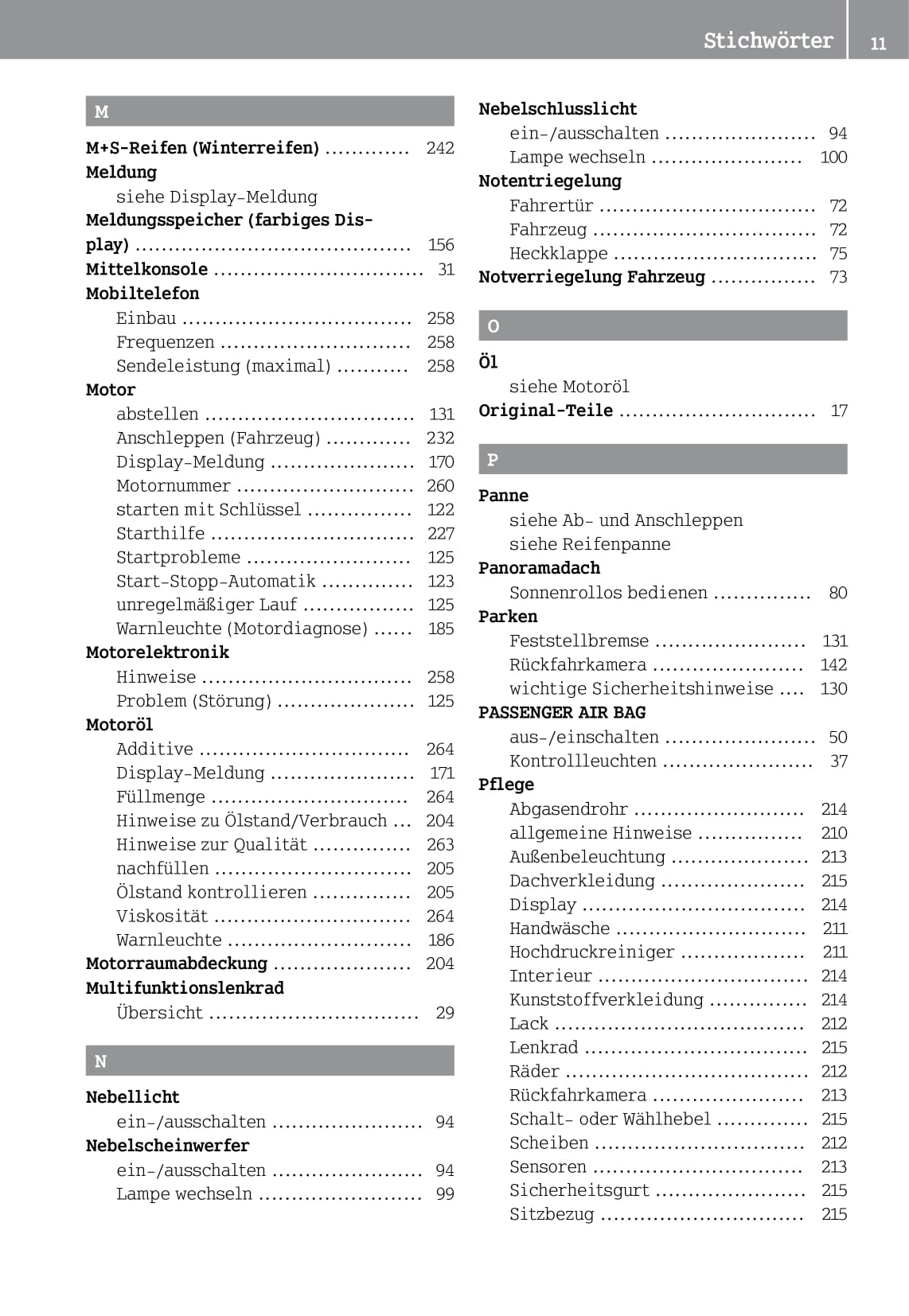 2014-2016 Smart Forfour Owner's Manual | German