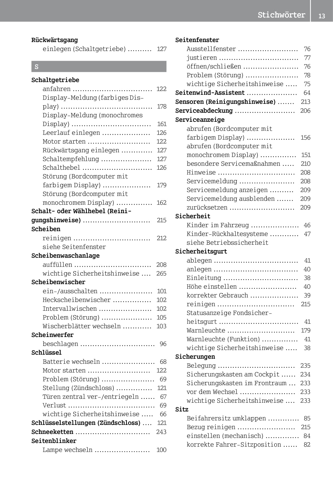 2014-2016 Smart Forfour Owner's Manual | German
