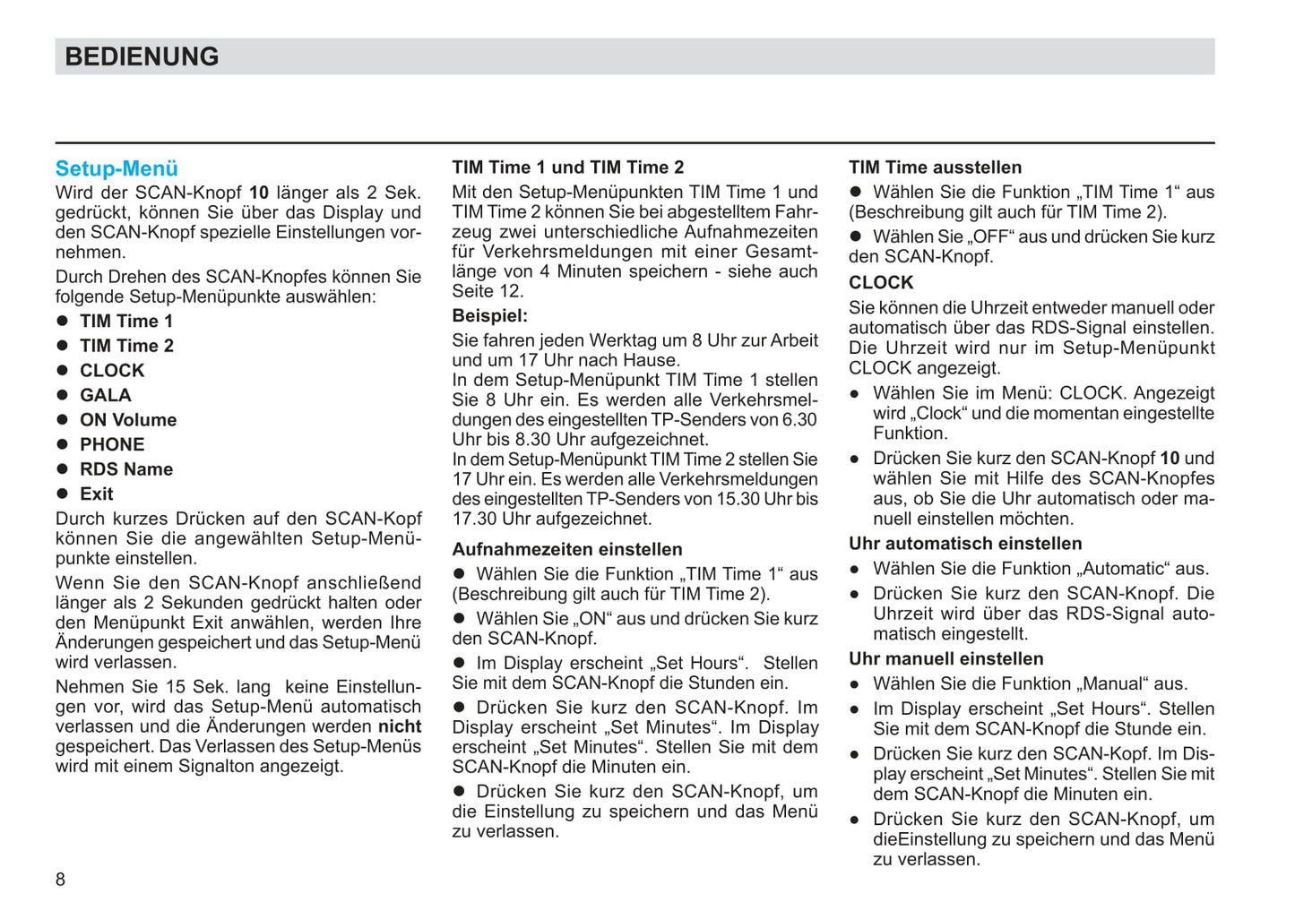 2004 Skoda Rhapsody Owner's Manual | German