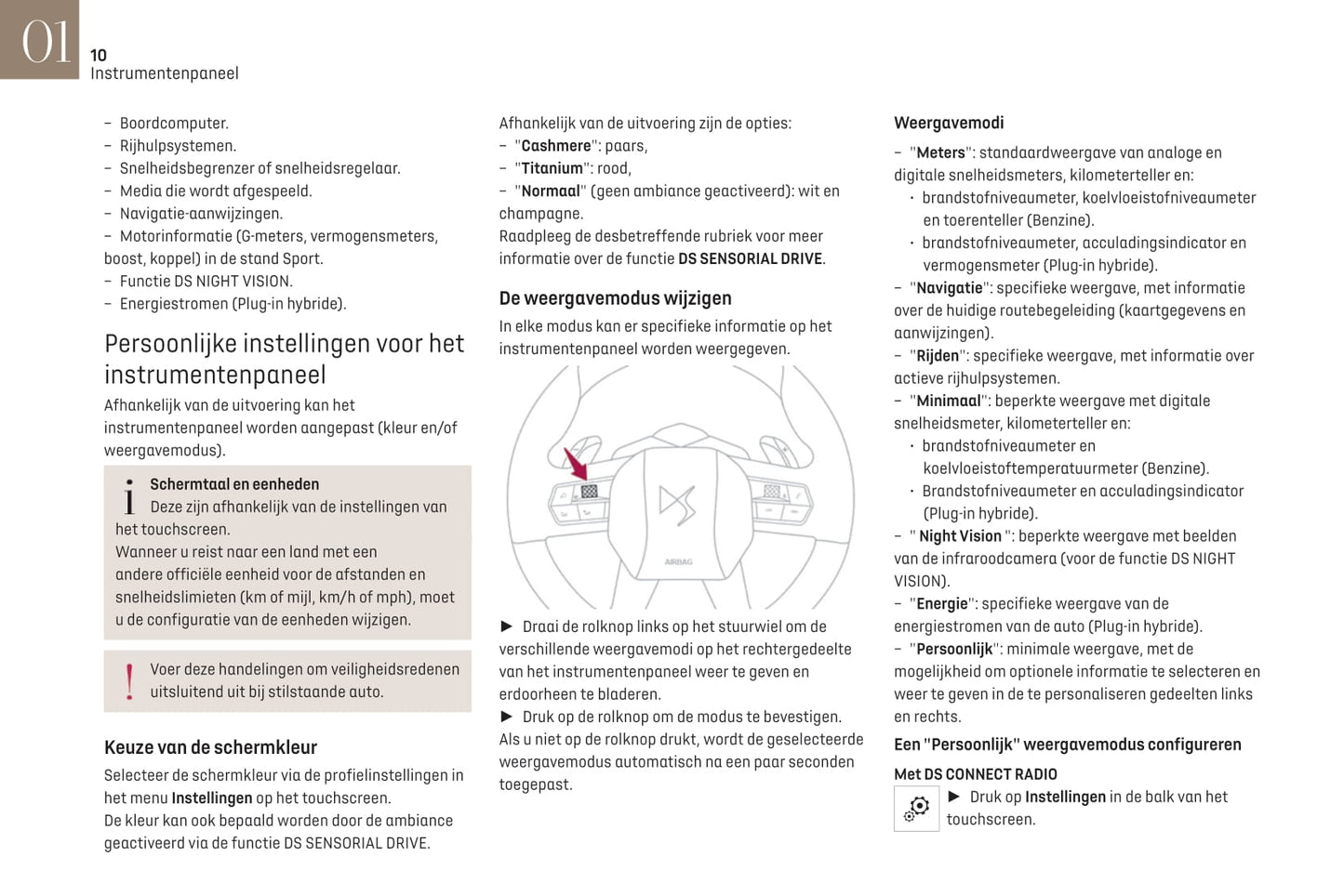 2021-2023 DS Automobiles DS 9/DS 9 E-Tense Owner's Manual | Dutch