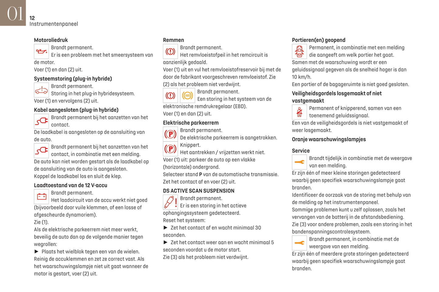 2021-2023 DS Automobiles DS 9/DS 9 E-Tense Owner's Manual | Dutch