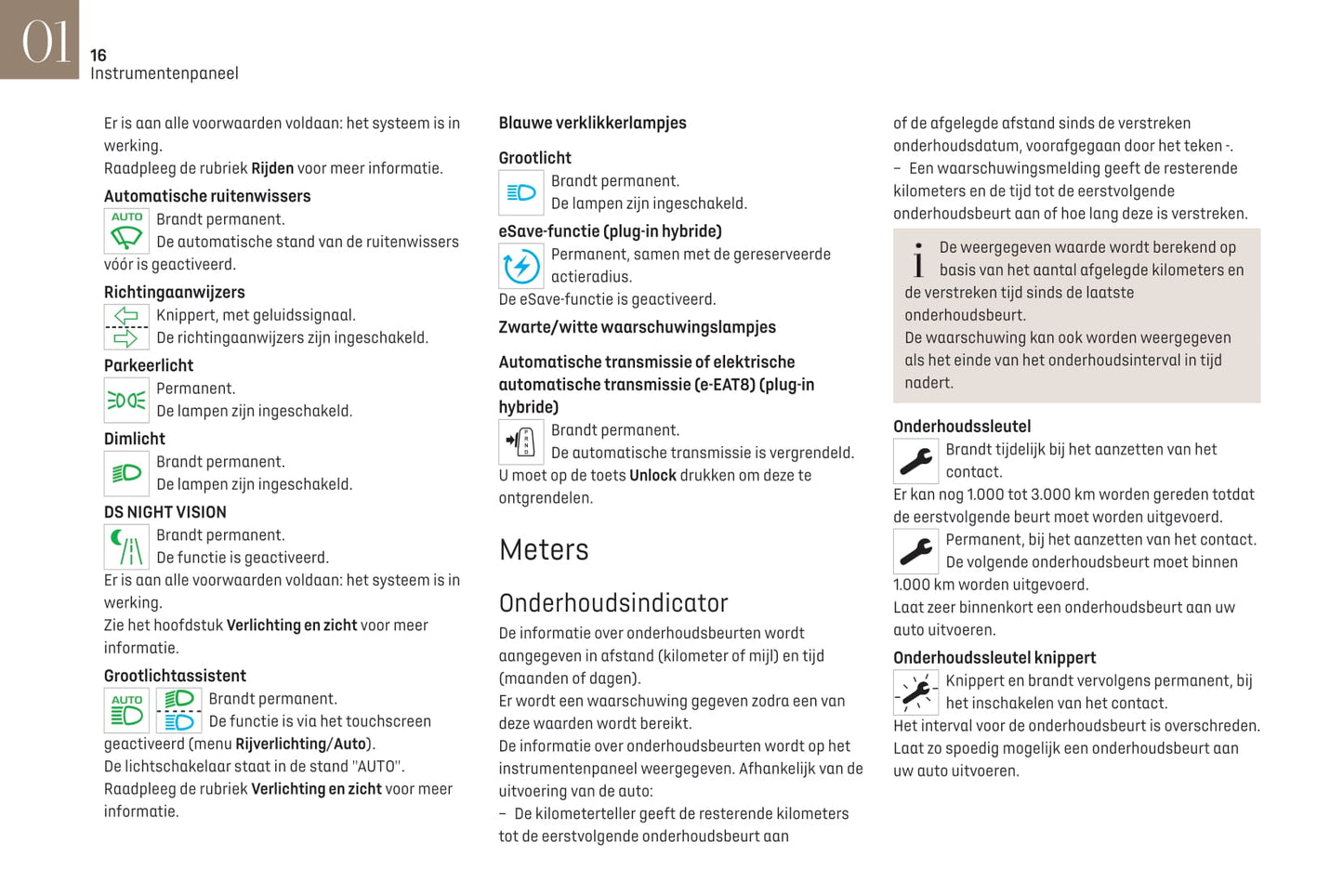 2021-2023 DS Automobiles DS 9/DS 9 E-Tense Owner's Manual | Dutch