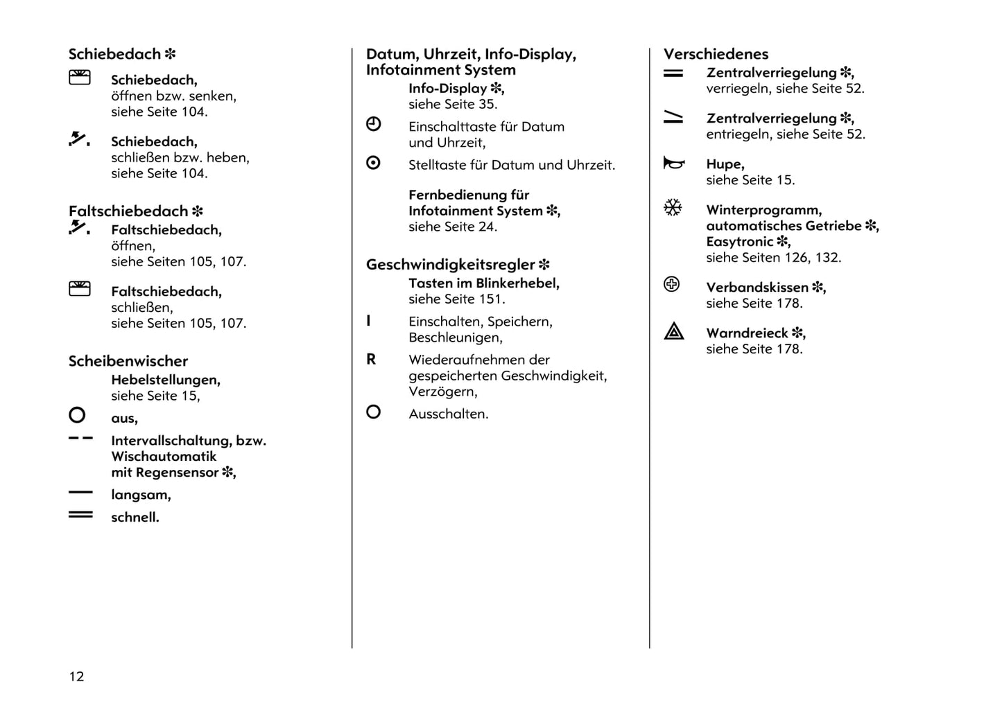 2003-2006 Opel Combo/Corsa Owner's Manual | German