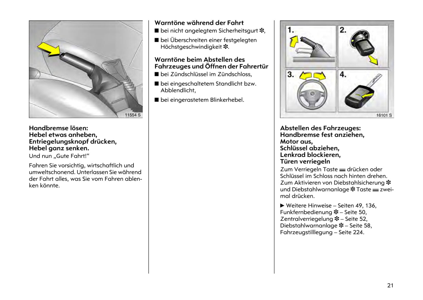 2003-2006 Opel Combo/Corsa Owner's Manual | German