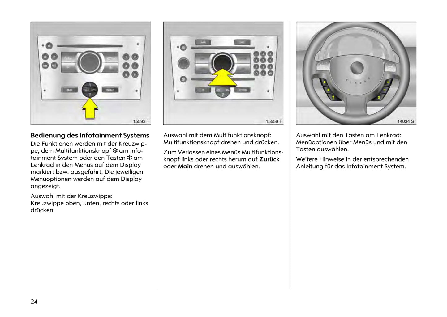 2003-2006 Opel Combo/Corsa Owner's Manual | German