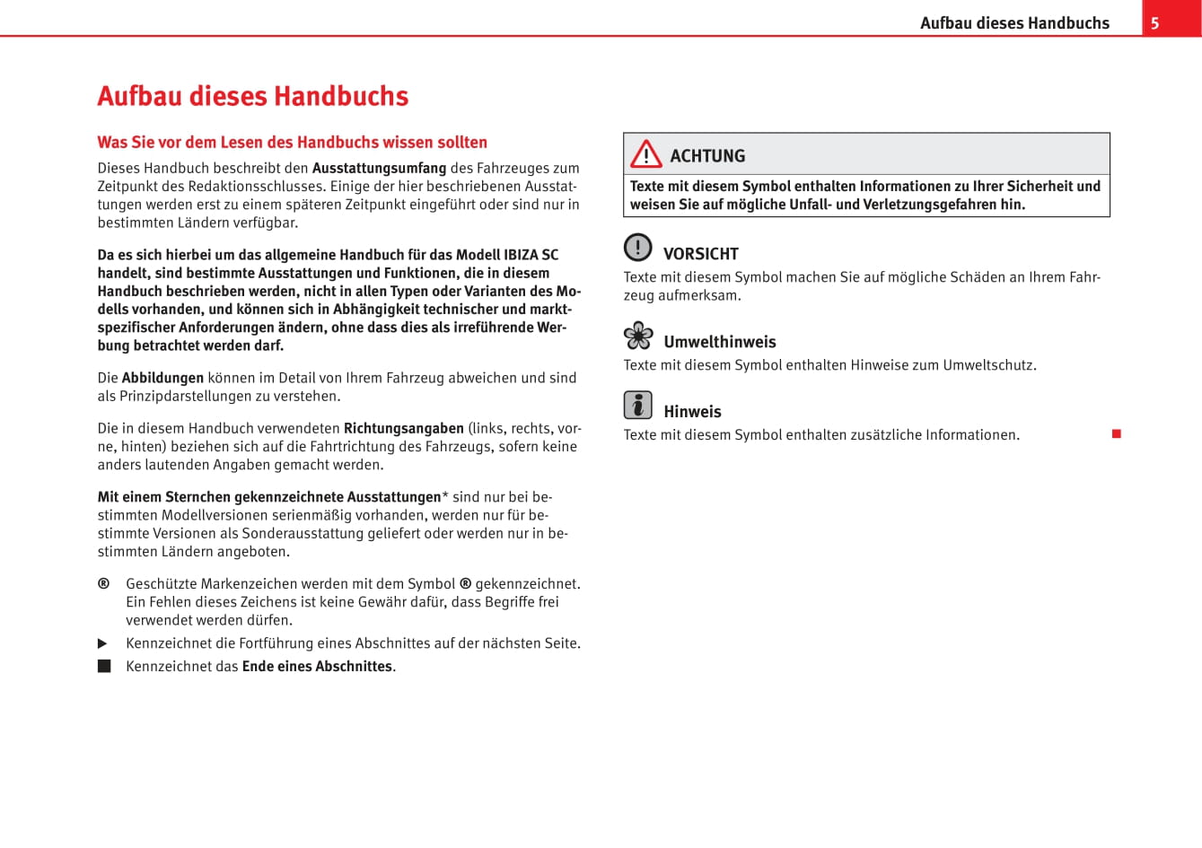 2012-2015 Seat Ibiza Bedienungsanleitung | Deutsch