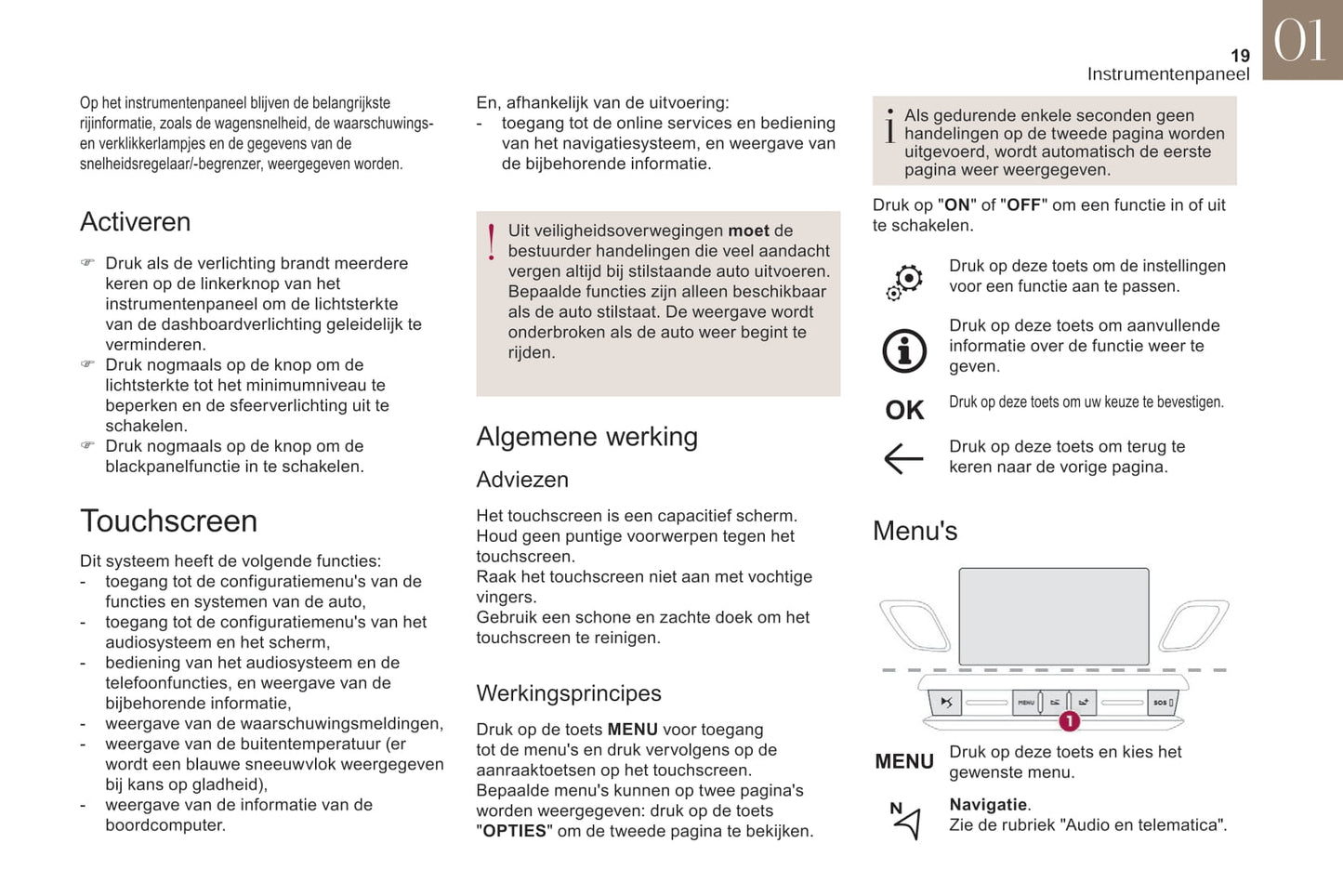 2018-2019 DS Automobiles DS 3/DS 3 Cabrio Owner's Manual | Dutch