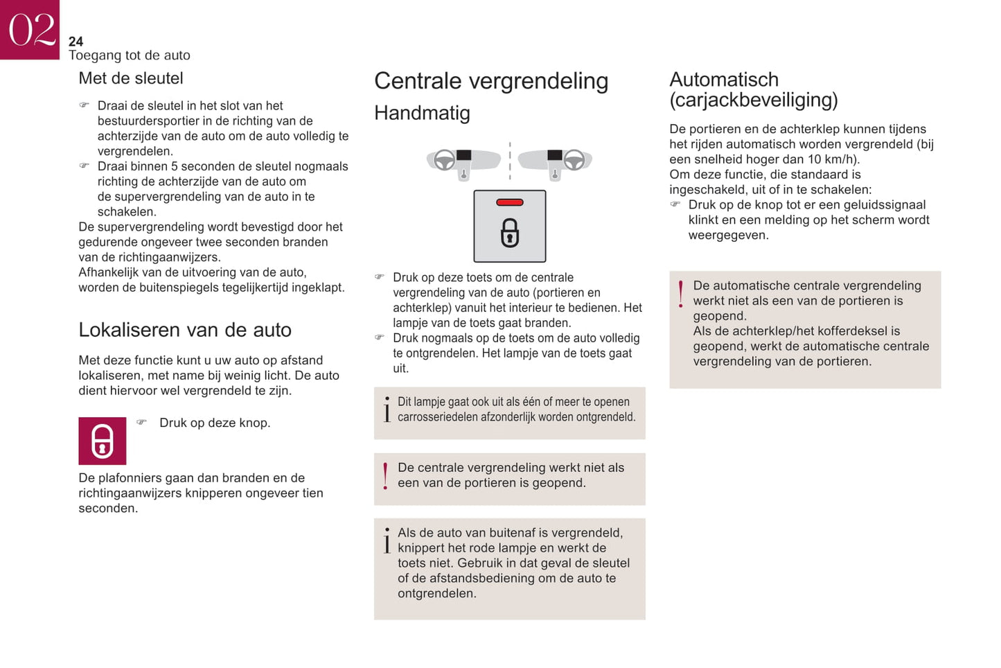 2018-2019 DS Automobiles DS 3/DS 3 Cabrio Owner's Manual | Dutch