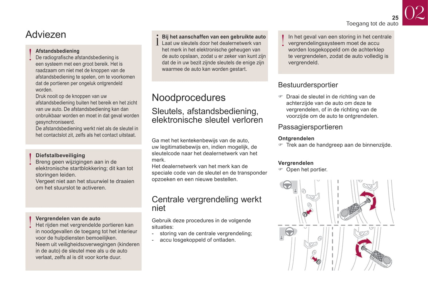 2018-2019 DS Automobiles DS 3/DS 3 Cabrio Owner's Manual | Dutch