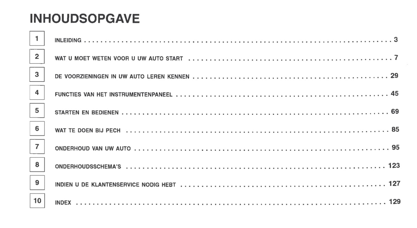 1999-2005 Chrysler Neon Bedienungsanleitung | Niederländisch