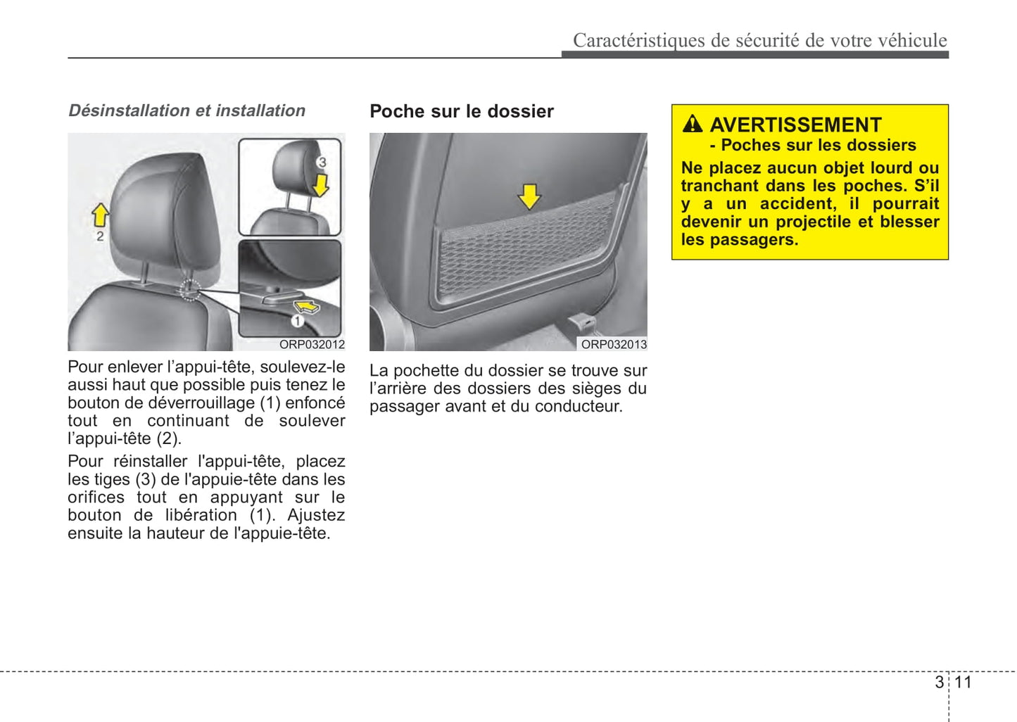 2014 Kia Rondo Bedienungsanleitung | Französisch