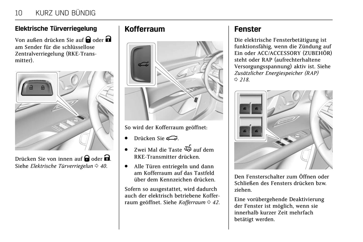 2017-2018 Cadillac CT6 Bedienungsanleitung | Deutsch