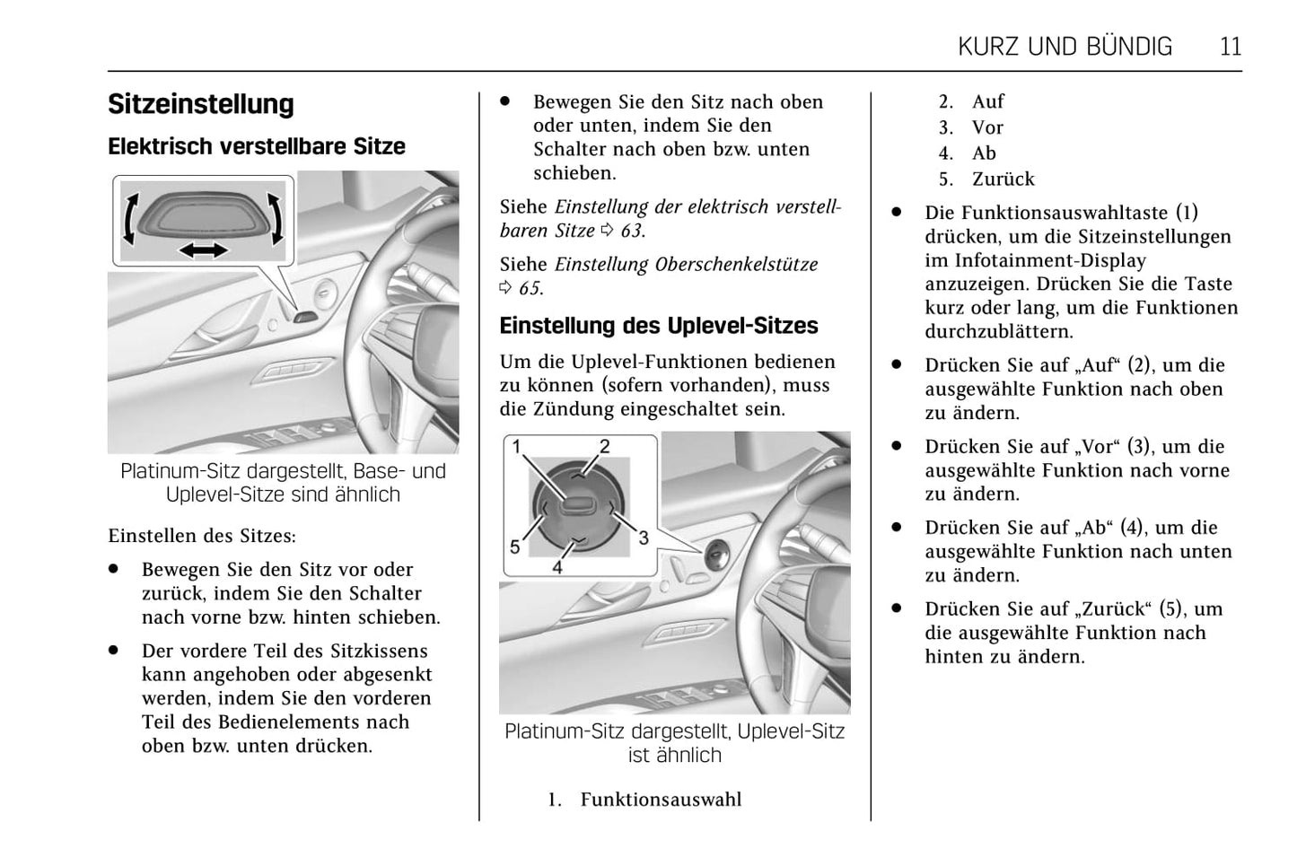 2017-2018 Cadillac CT6 Bedienungsanleitung | Deutsch