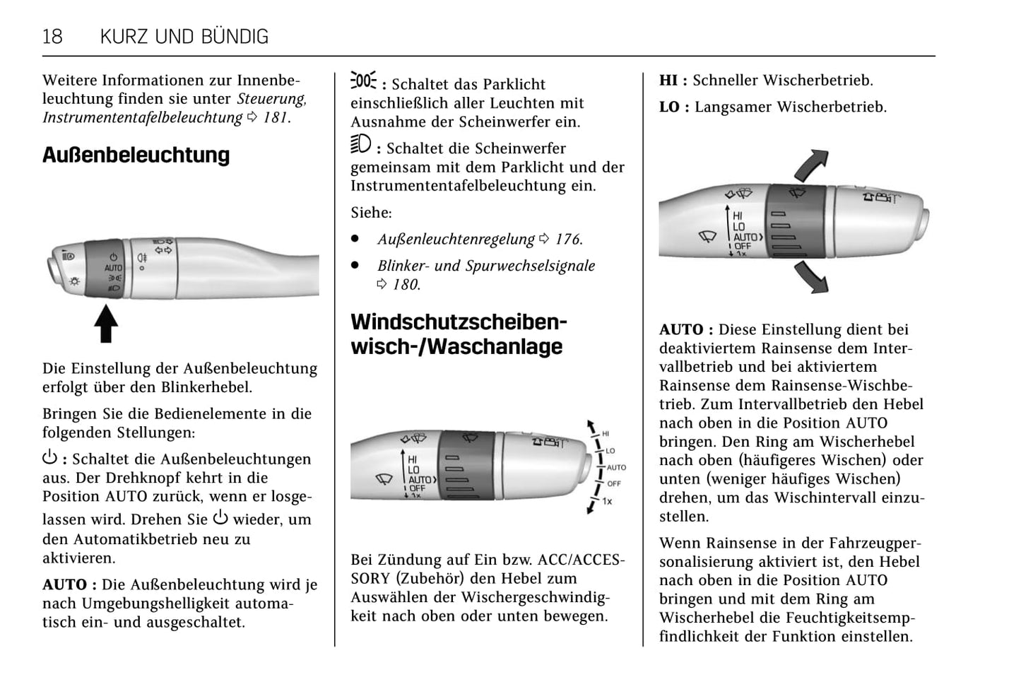 2017-2018 Cadillac CT6 Bedienungsanleitung | Deutsch