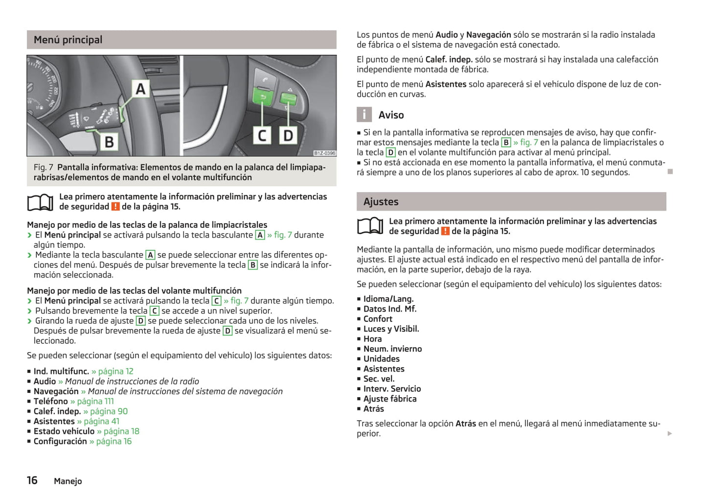 2009-2013 Skoda Octavia Bedienungsanleitung | Spanisch