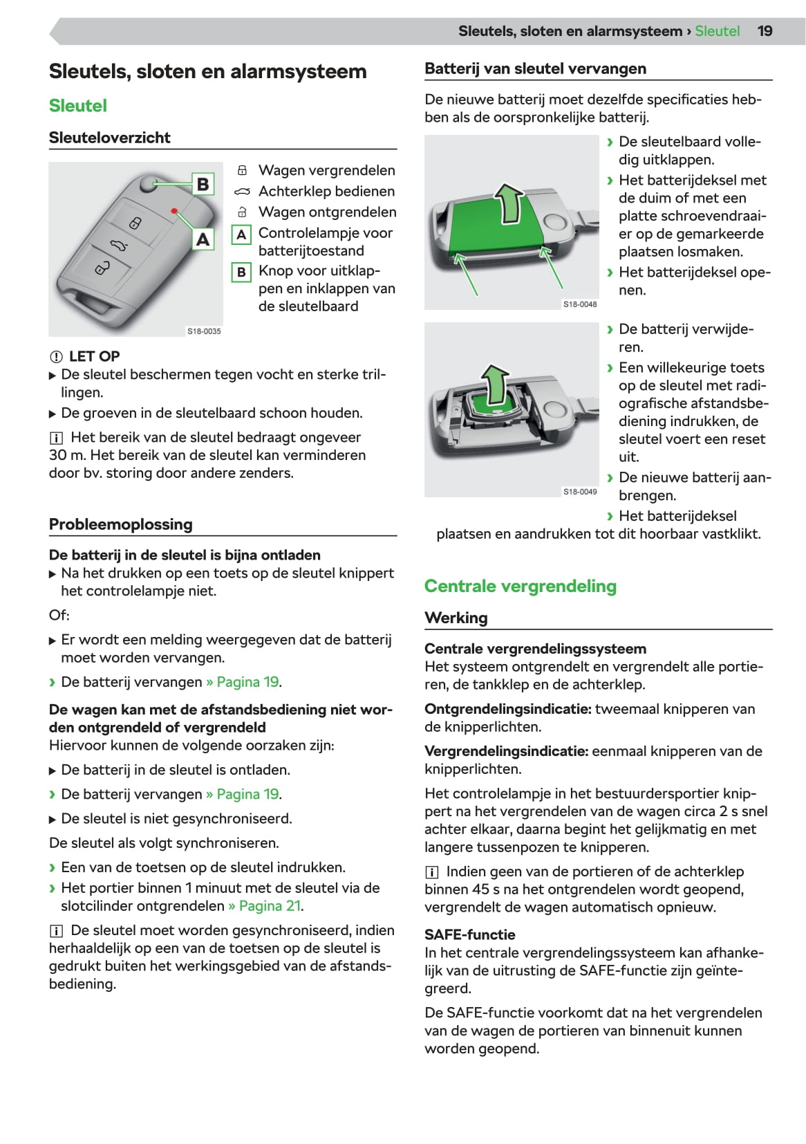 2019-2023 Skoda Kamiq Bedienungsanleitung | Niederländisch