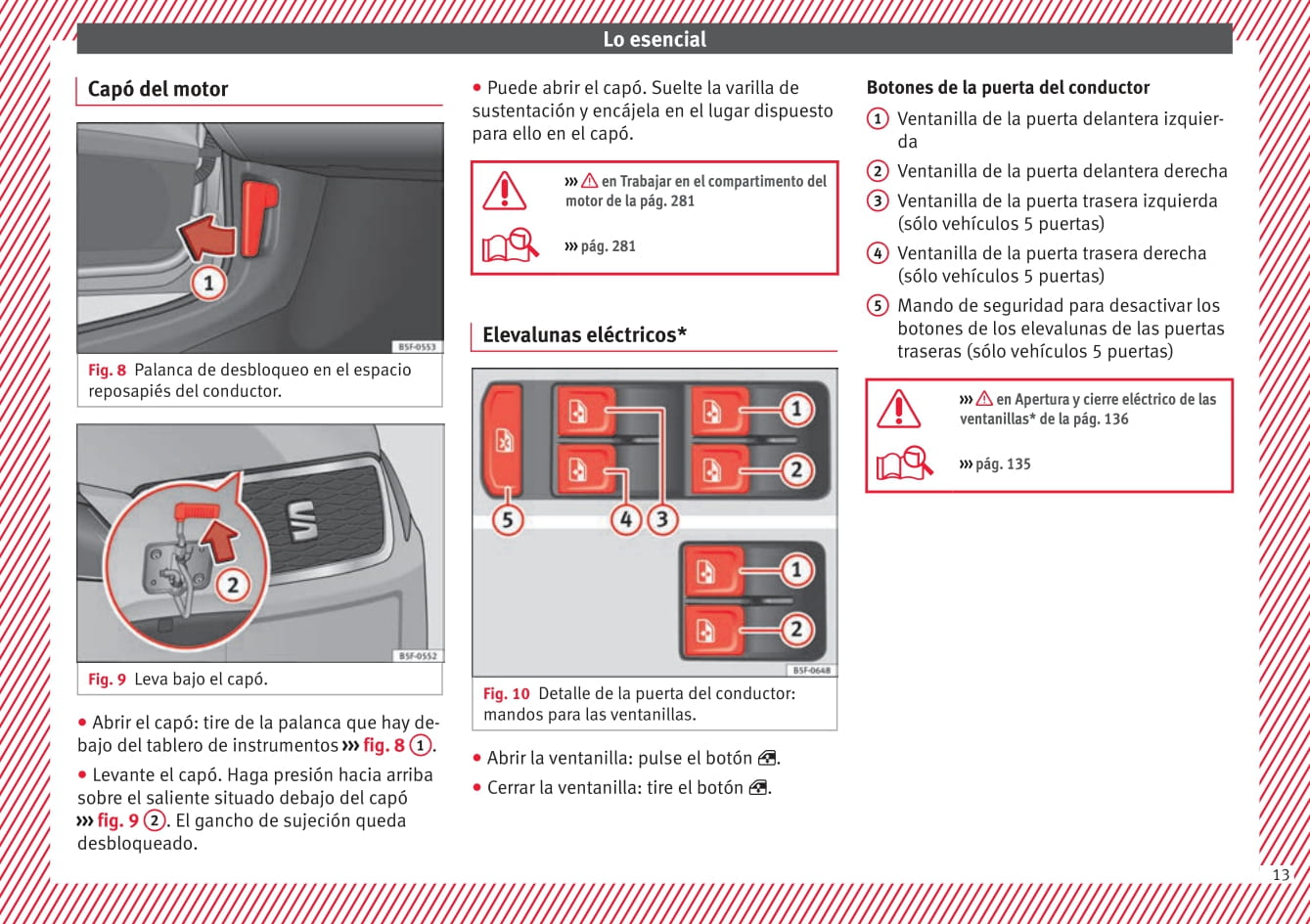 2013-2017 Seat Leon Bedienungsanleitung | Spanisch