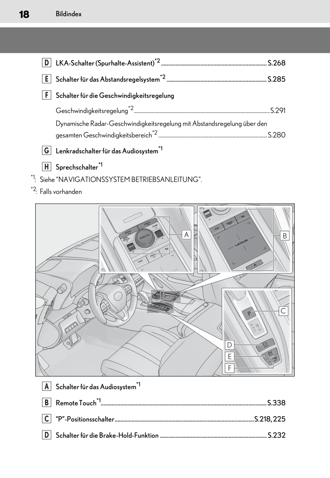 2019-2020 Lexus LC 500/LC 500h Owner's Manual | German